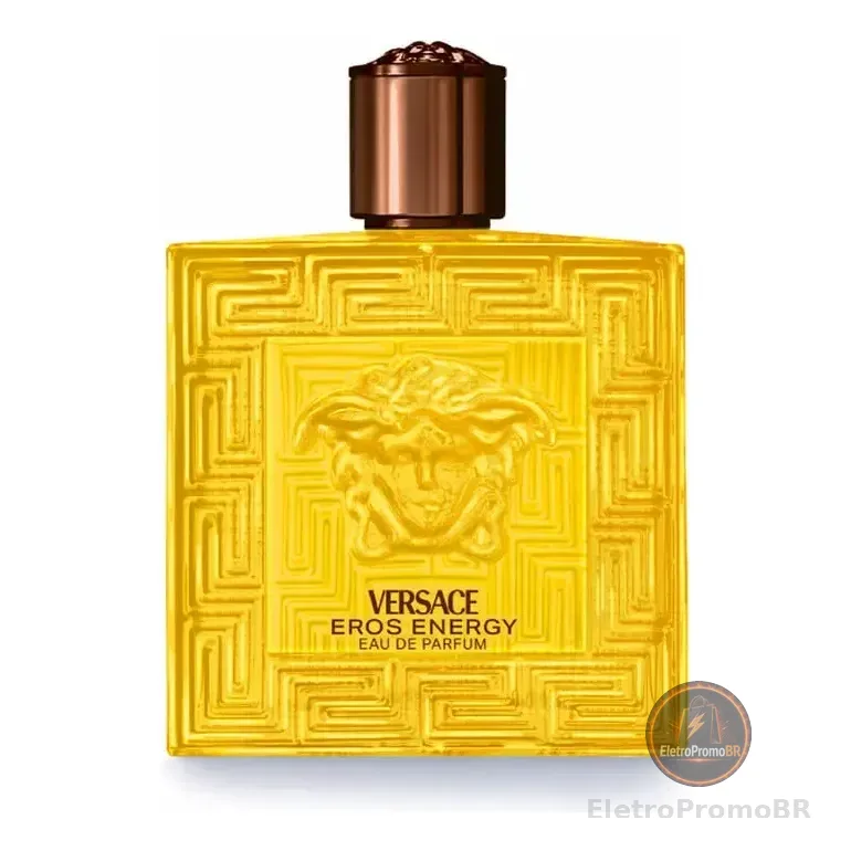 Perfume Versace Eros Energy Edp 100ml Masculino Notas Cítricas E Aromáticas