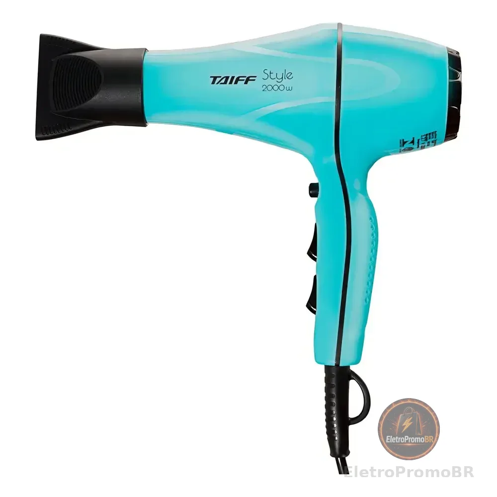 Secador De Cabelos Style Azul Tiffany 2000w Taiff Azul Azul-turquesa 127v