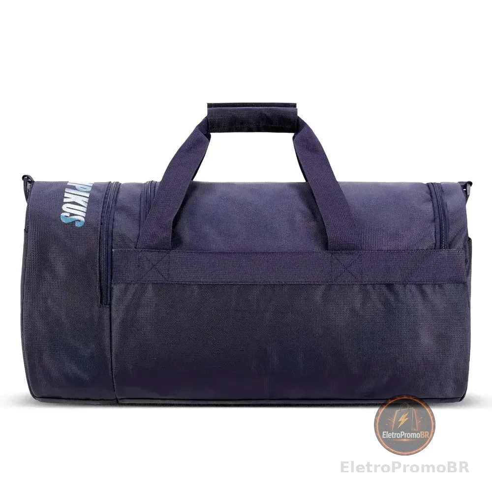 Mala Bolsa De Academia Mochila Fitness Gym Bag Sm - Olympikus Azul Escuro Azul-marinho