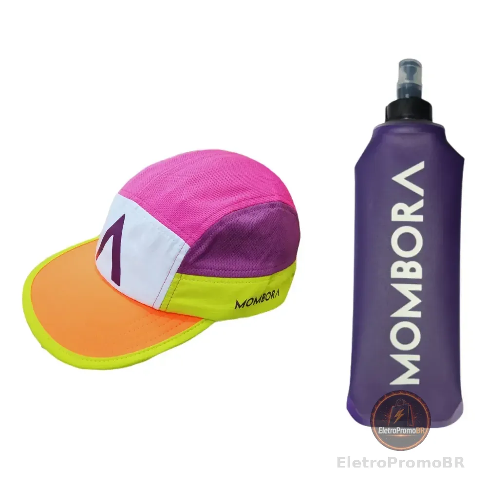 Boné Mombora Soft Flask 500ml Boné Colorido Verde E Soft Flask 500 25 Cm