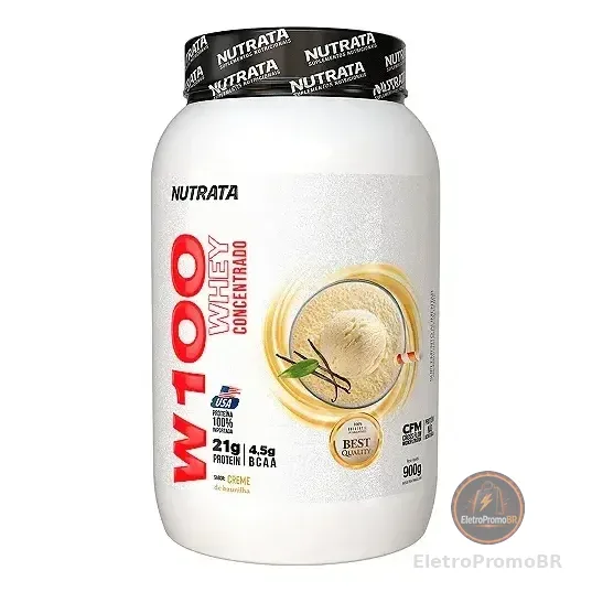 Whey 100% Nutrata Proteína Importada 21g - Sabores
