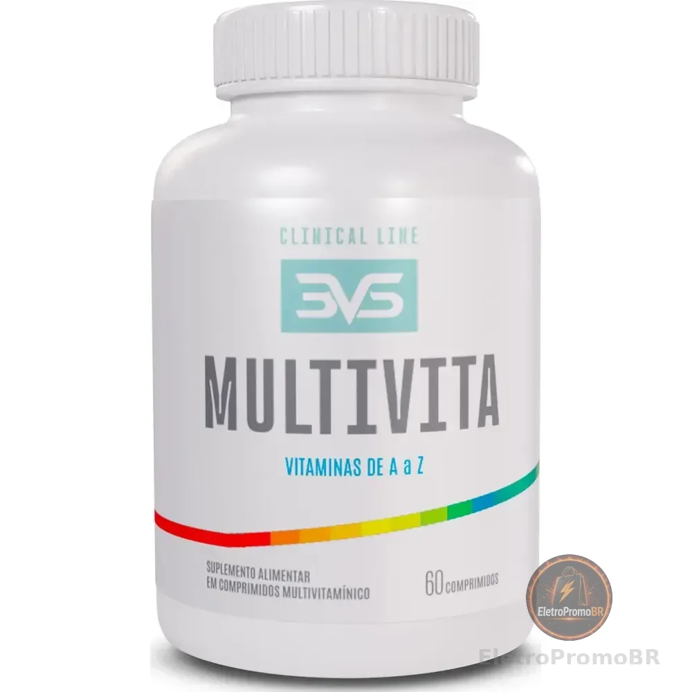 Multivitamínico De A A Zinco - Polivitamínico Com Fórmula Avançada E Concentrada - 60 Doses