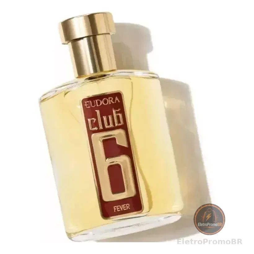 Colônia Club 6 Fever 95ml - Eudora