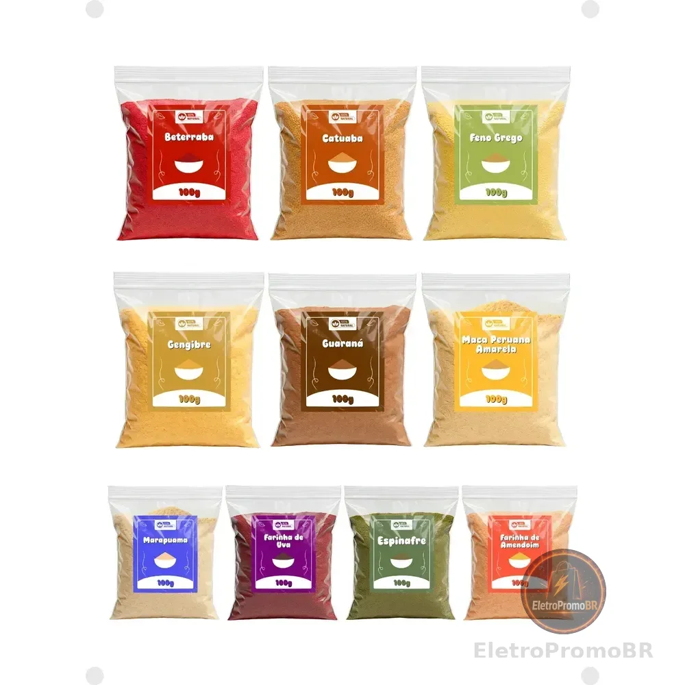 Kit Beterraba, Uva, Marapuama, Maca Peruana E Outros