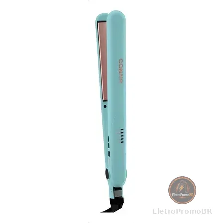 Prancha Conair Infusion Aloe Vera Cor Azul-celeste Bivolt