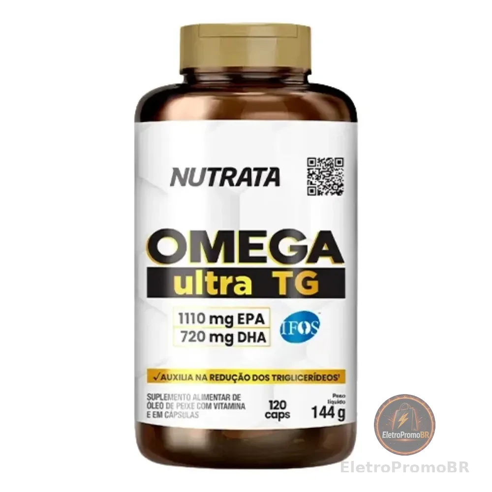 Ômega 3 Ultra Tg 120 Cápsulas Nutrata Natural