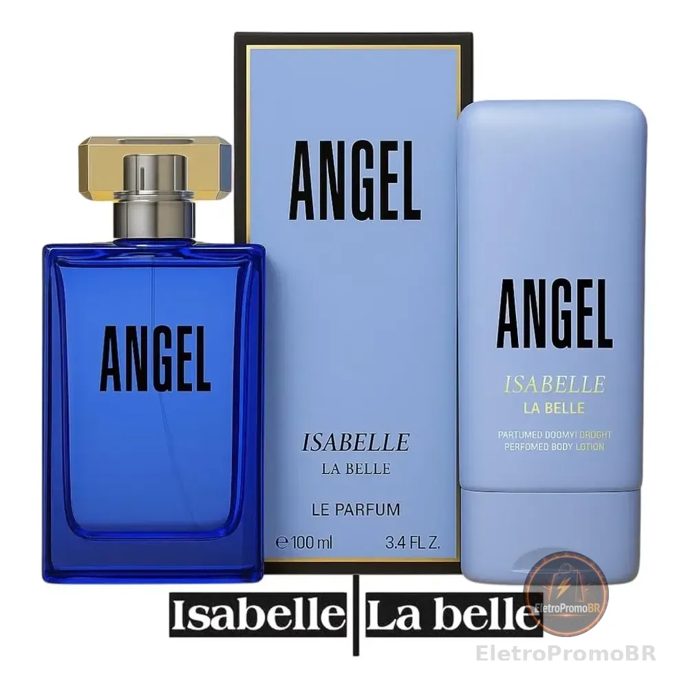 Kit Angel Marca Isabelle La Belle Perfume 100ml Creme 200ml