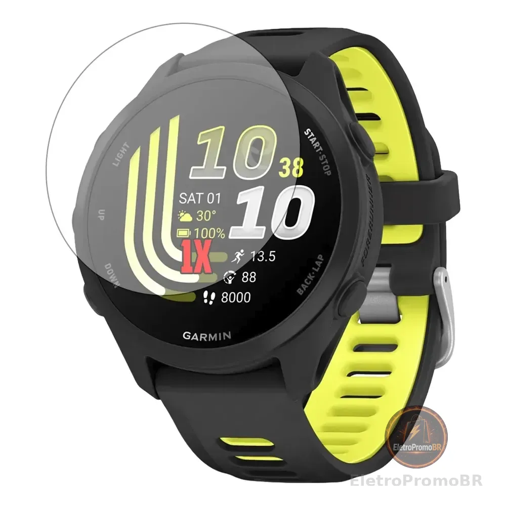 Película De Vidro Temperado Para Garmin Forerunner 170