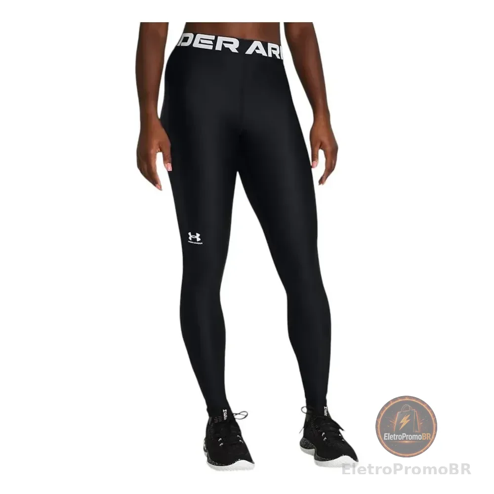 Calça Legging Under Armour Hg Authentics Feminina Preto Lisa P