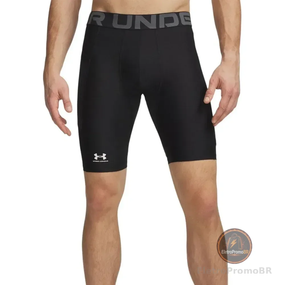 Short Under Armour Hg Pocket Long masculino Preto Lisa G