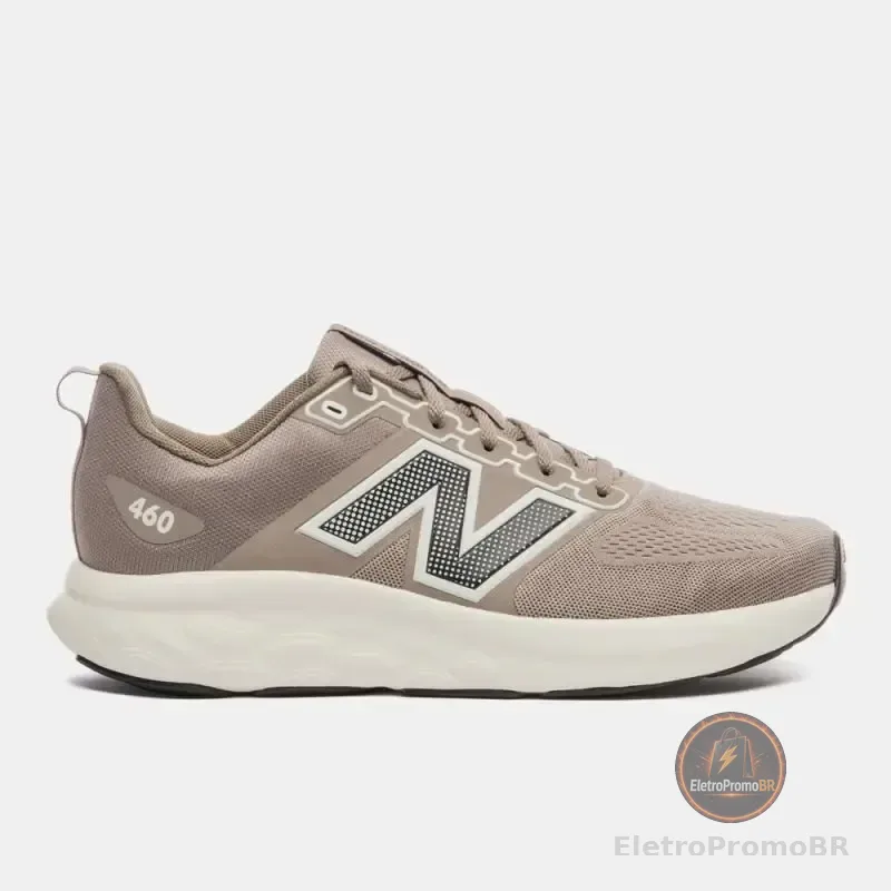 Tênis Masculino 460 V4 New Balance Marrom Liso 39 Br