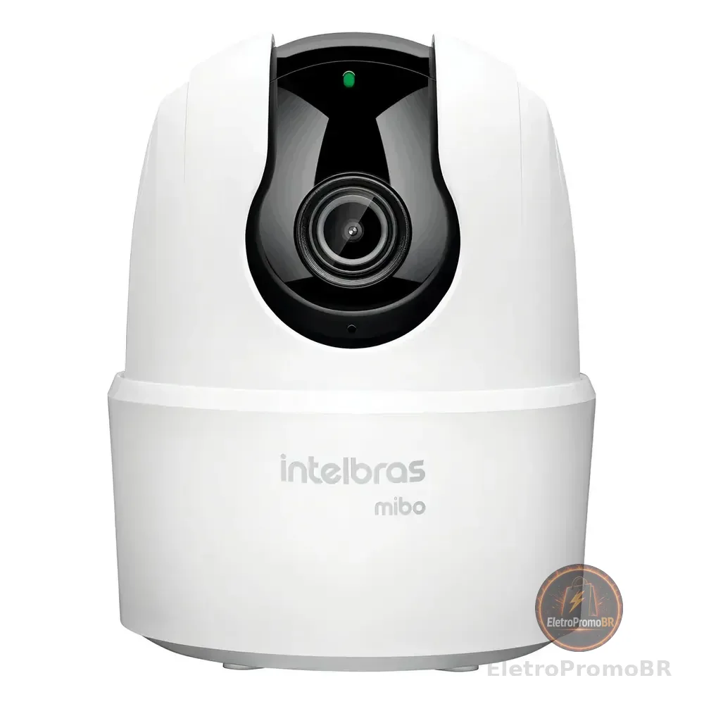 Câmera Inteligente Intelbras Ime 360 3mp Visão 360 Wi-fi Cor Branco
