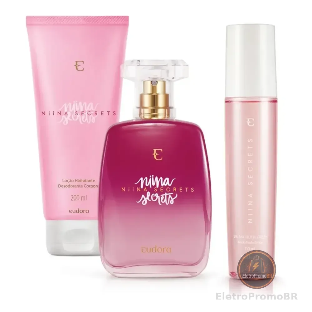 Niina Secrets: Colônia + Loção + Bruma