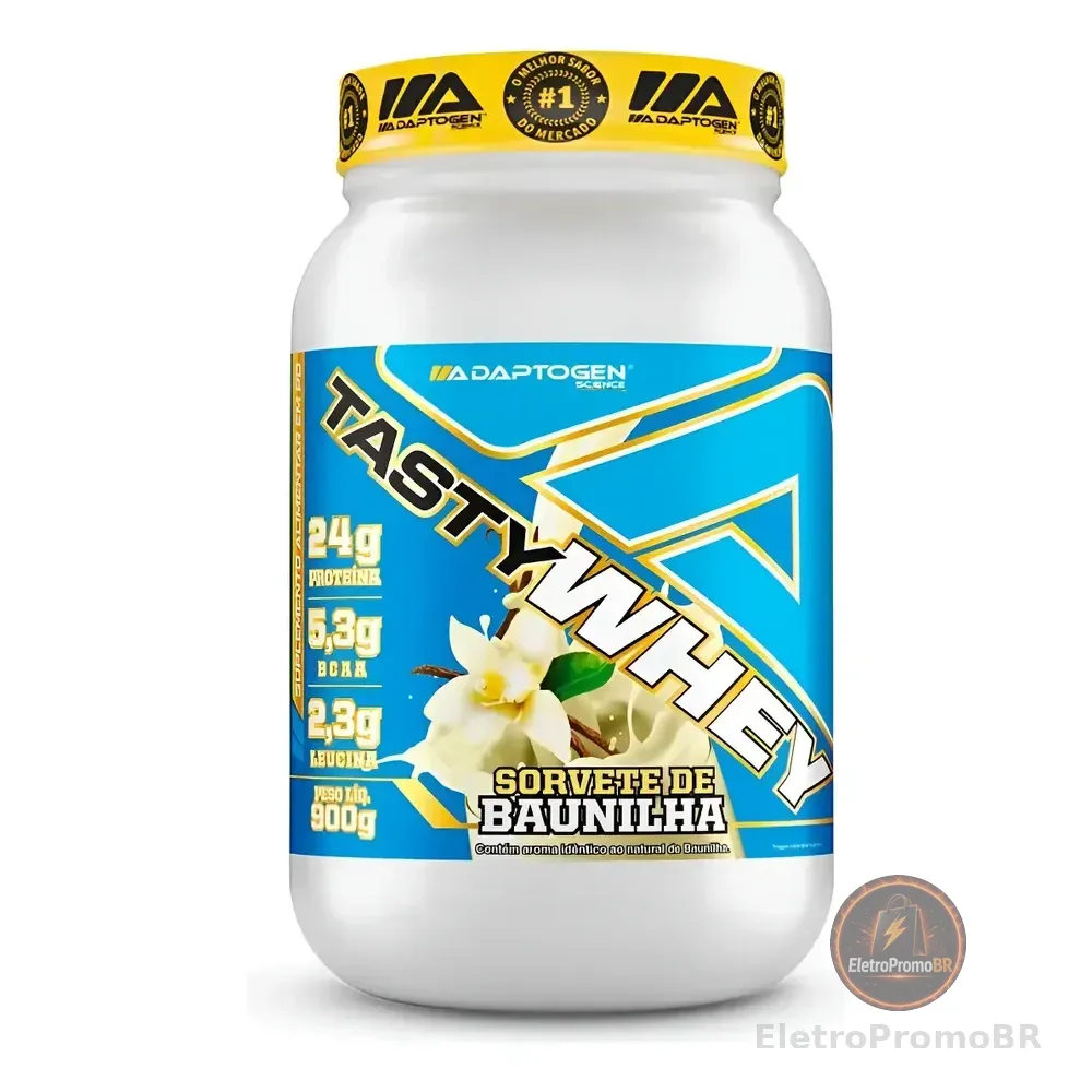 Tasty Whey 3w Gourmet 900g Baunilha