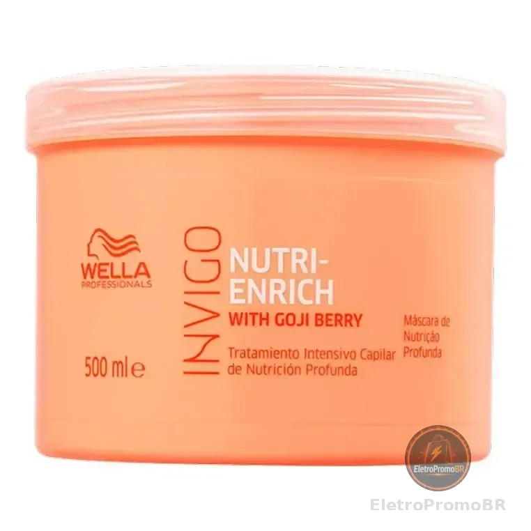 Wella Invigo Nutri Enrich Máscara De Nutrição 500ml