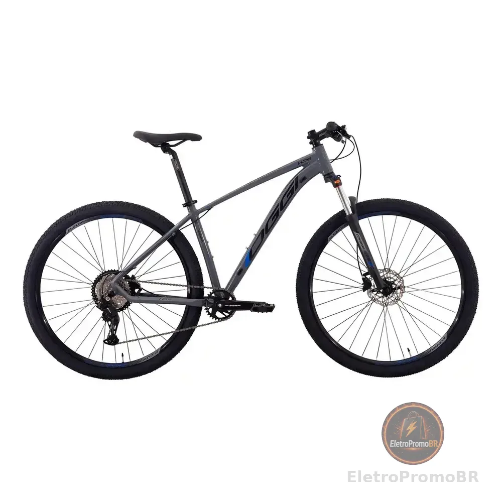 Bicicleta 29 Oggi Hacker Hds Essa 8v 2025 Grafi/azul Tam 15 Grafite/azul 15