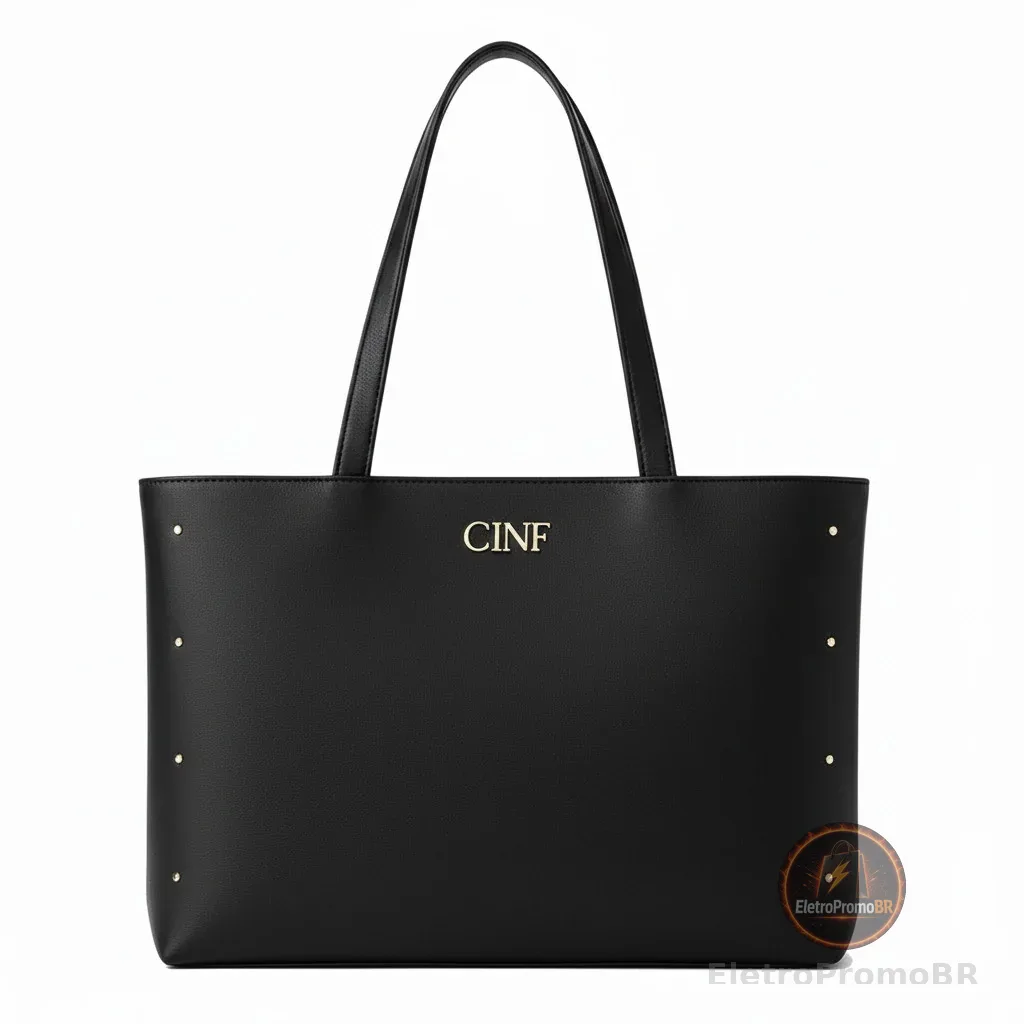 Bolsa Sacola Feminina Grande De Ombro Universitária Reforçada