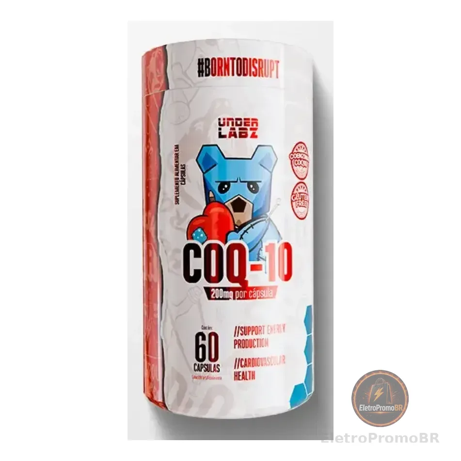 Coq 10 Under Labz 60 Capsulas Sem Sabor