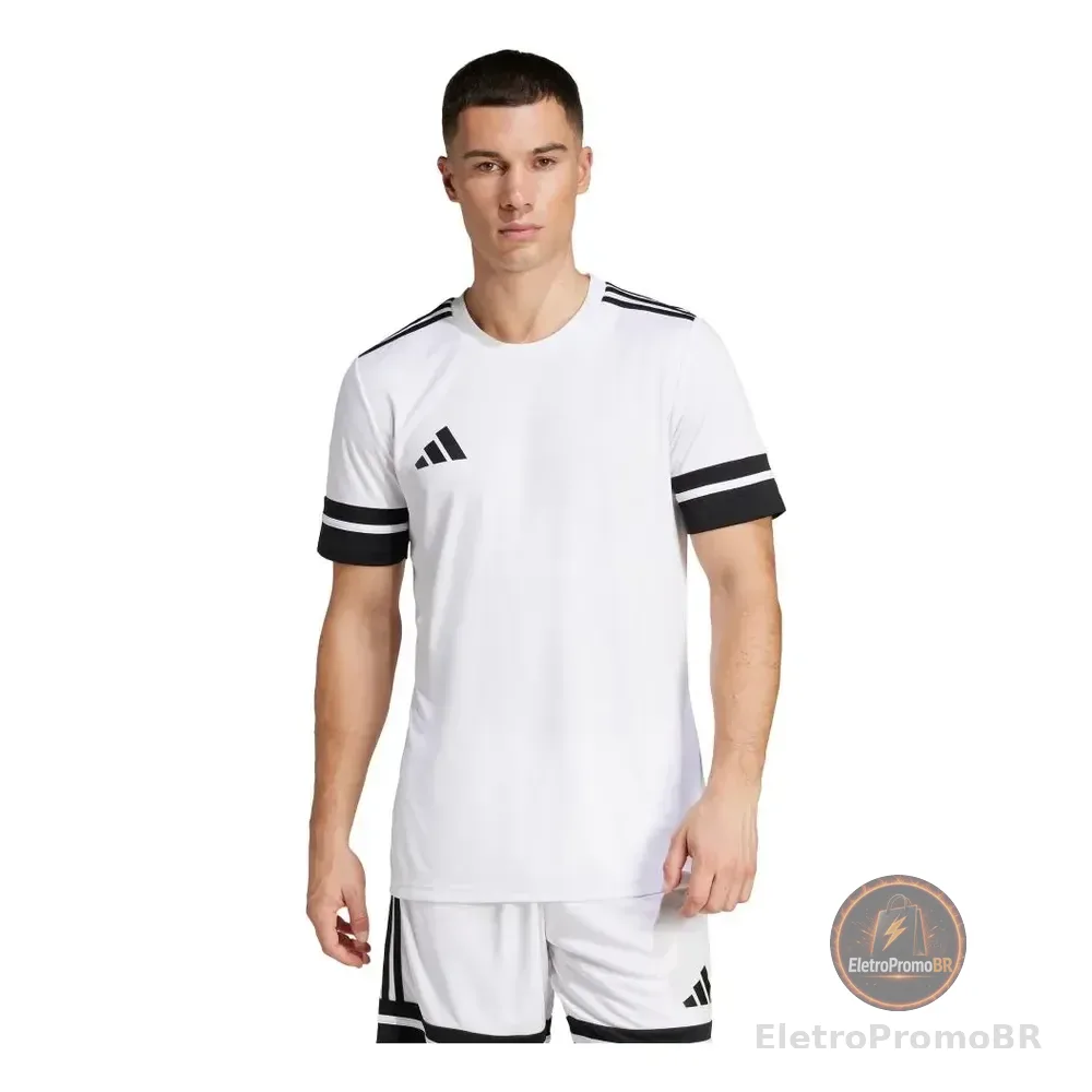 Camisa Squadra 25 adidas Branco / White / Black Xl