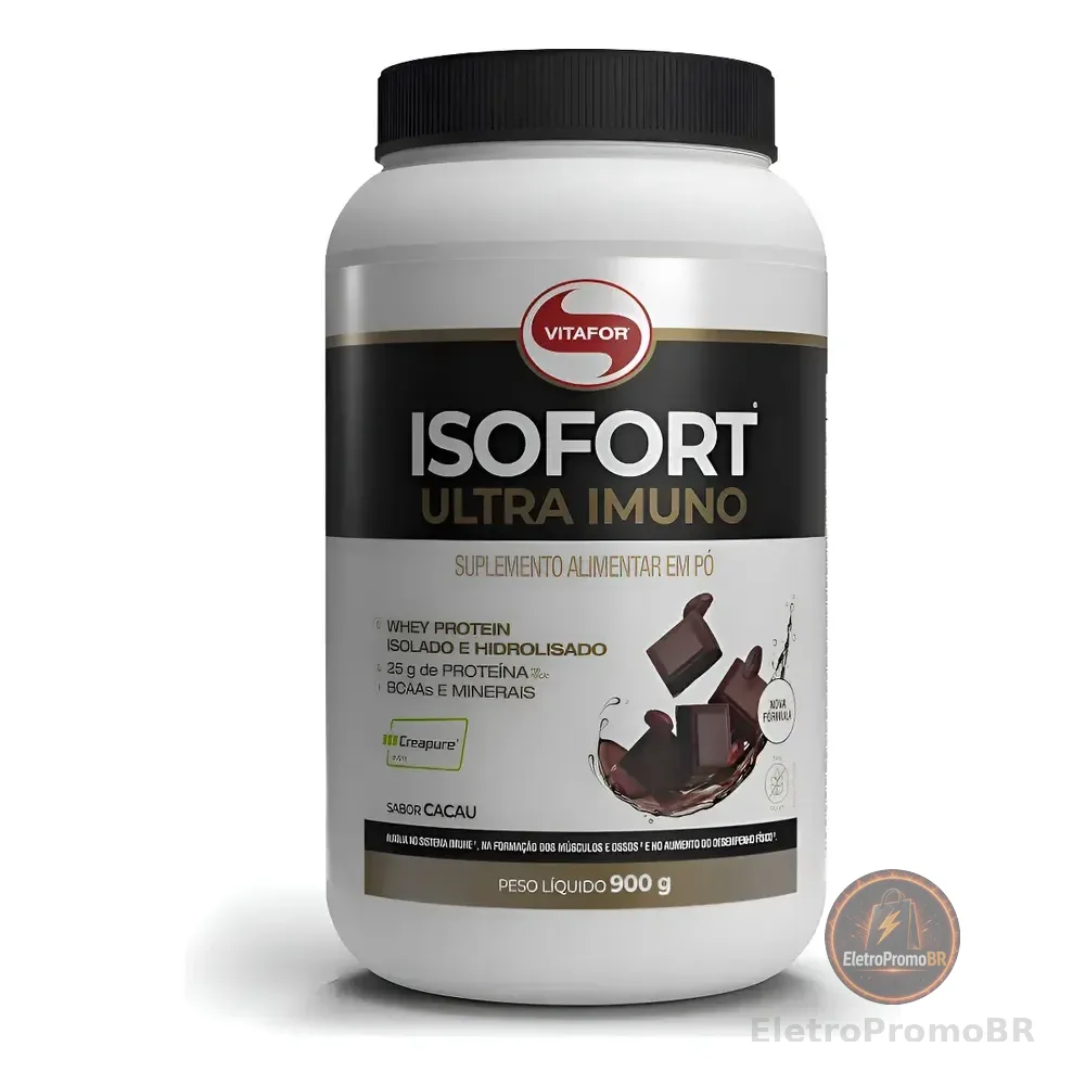 Isofort Ultra Imuno - 900g Cacau - Vitafor Chocolate