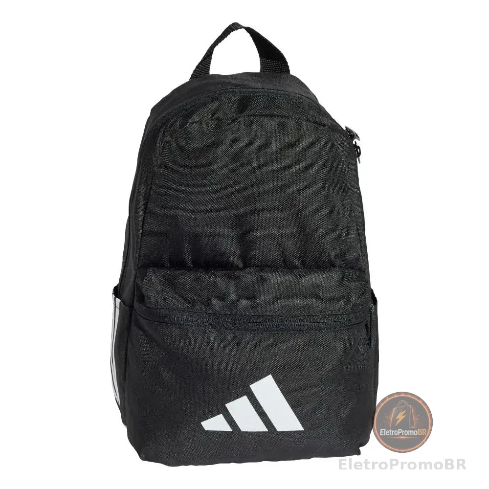 Mochila Logo Infantil adidas Black Liso