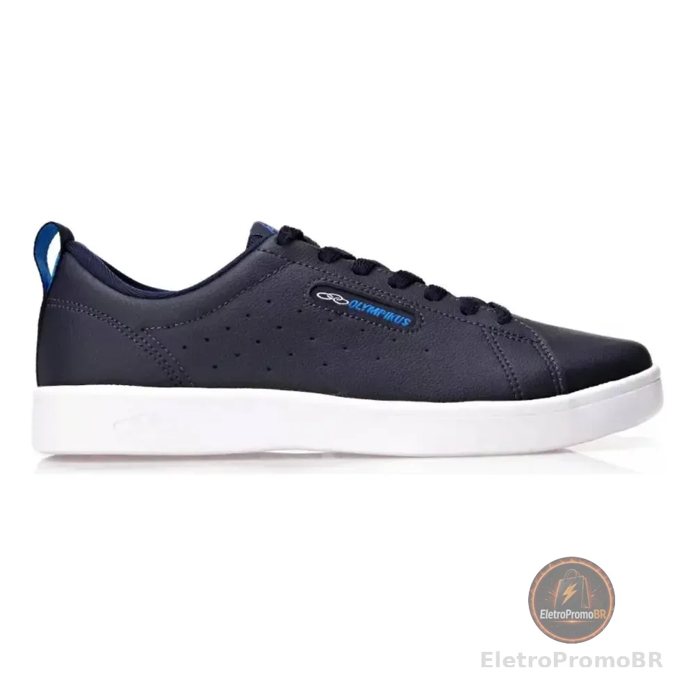 Tênis Casual Masculino Only 2 Olympikus Liso 39 Azul-marinho 40 Br