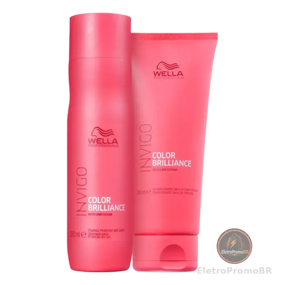 Shampoo E Condicionador Invigo Color Brilliance - Wella