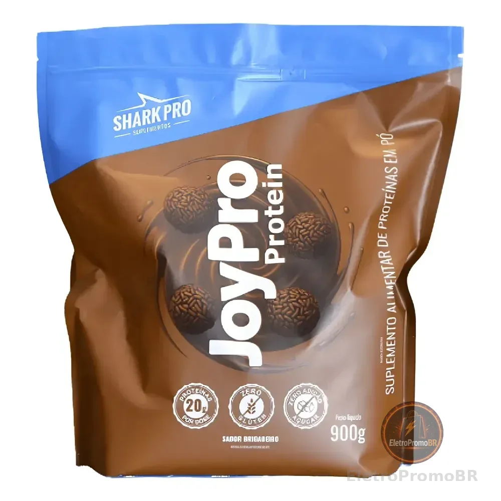 Whey Joypro Protein Sabor Brigadeiro X 900g Sharkpro