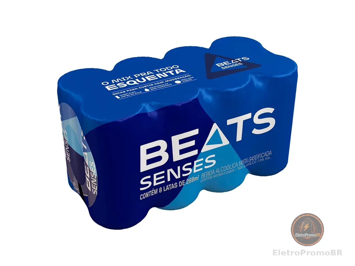 Pack de Drink Pronto Beats Senses 269ml Lata 8 Unidades