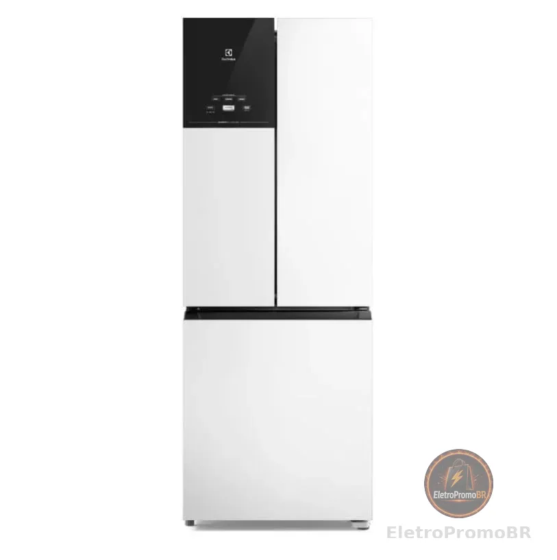 Geladeira Electrolux Frost Free Inverter 480L Efficient AutoSense 3 Portas Branca (IM7) (127, Volts)