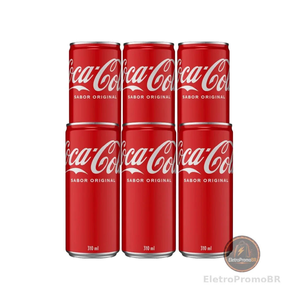 Pack de COCA-COLA LATA 310 ML 6 unidades