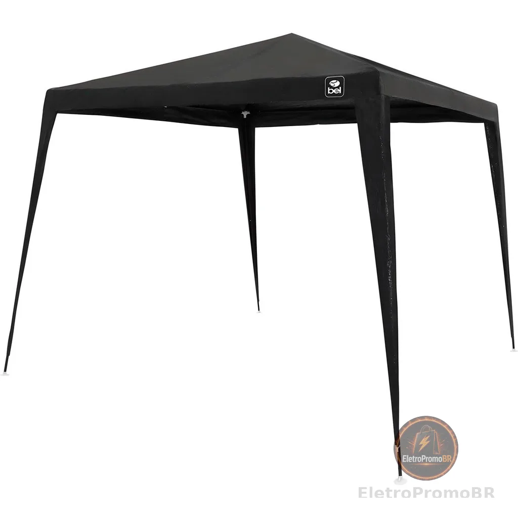 Tenda Gazebo 3x3m Polietileno Para Praia e Camping Polietileno - Bel