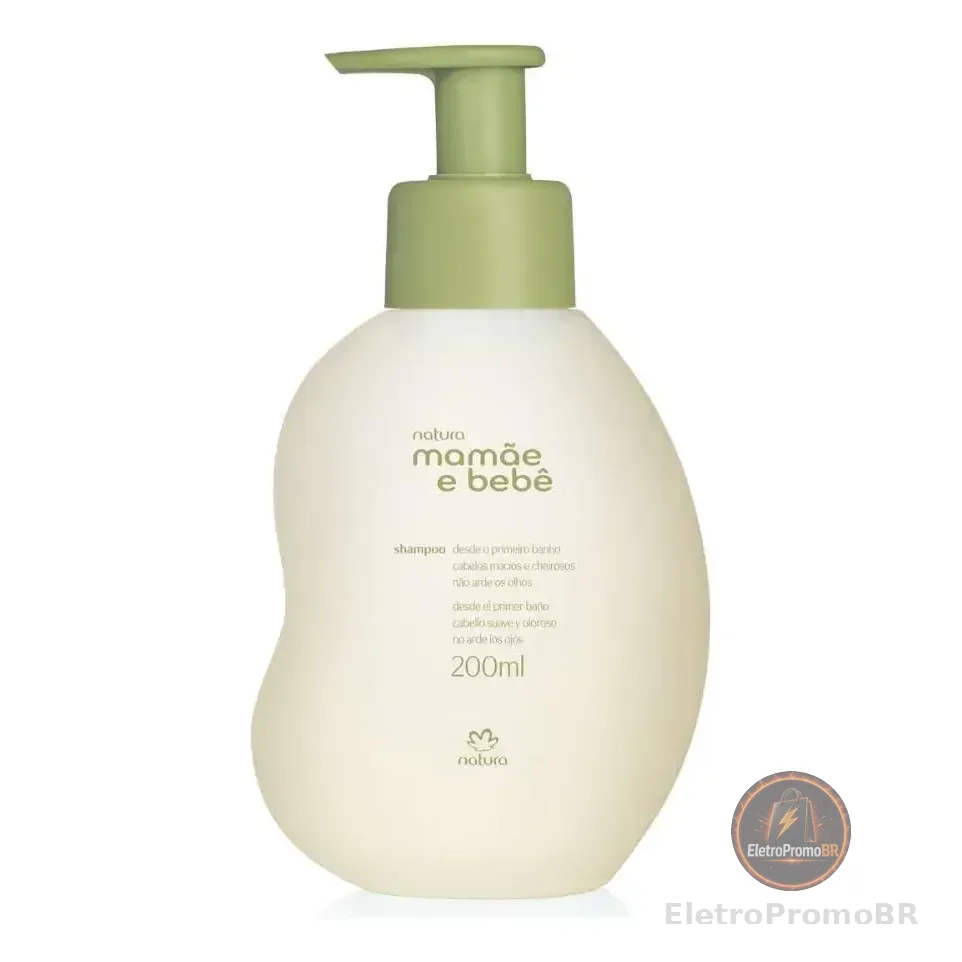 Shampoo Mamãe E Bebê Cachinhos E Crespinhos