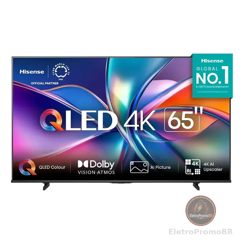 Smart Tv 65 4k Uhd Qled 65q6qv 65q6qv Hdr10 Dolby Hisense
