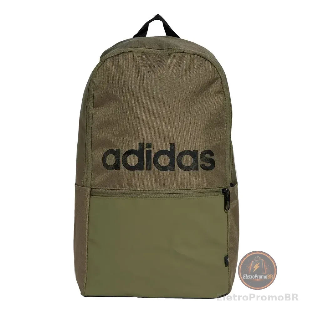 Mochila Classic Daily Verde-oliva adidas Liso