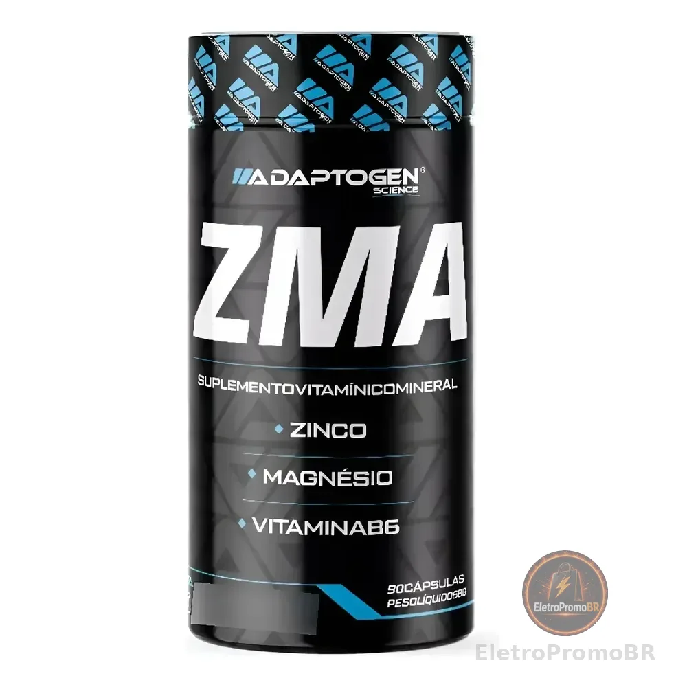 Zma 90 Cápsulas - Melhora No Desempenho - Adaptogen Science Sem Sabor