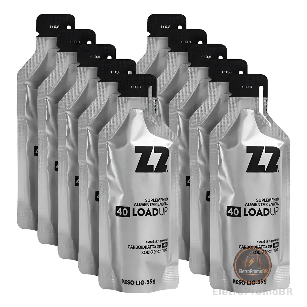 Energy Gel Z2 Original 40 Carb Box 10uni Sachê 55g Original