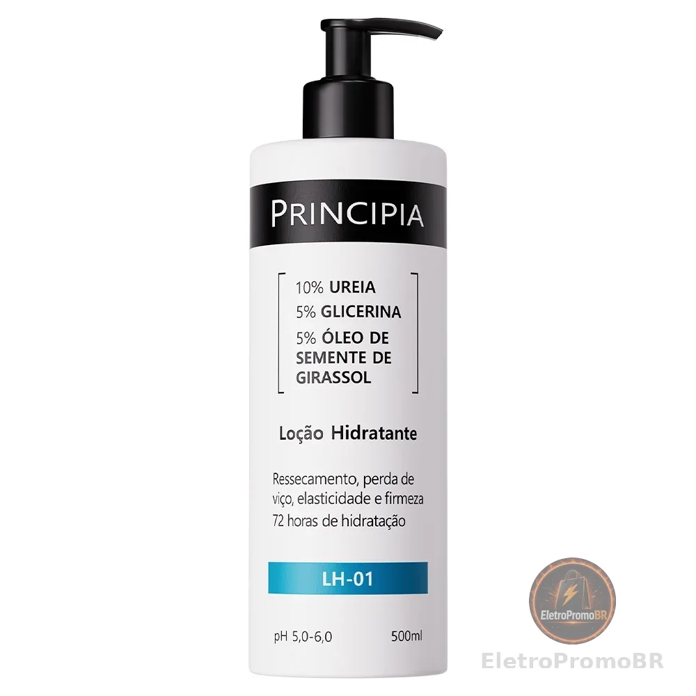 Loção Hidratante Corporal Principia c/ 10% Ureia LH-01 500 ML