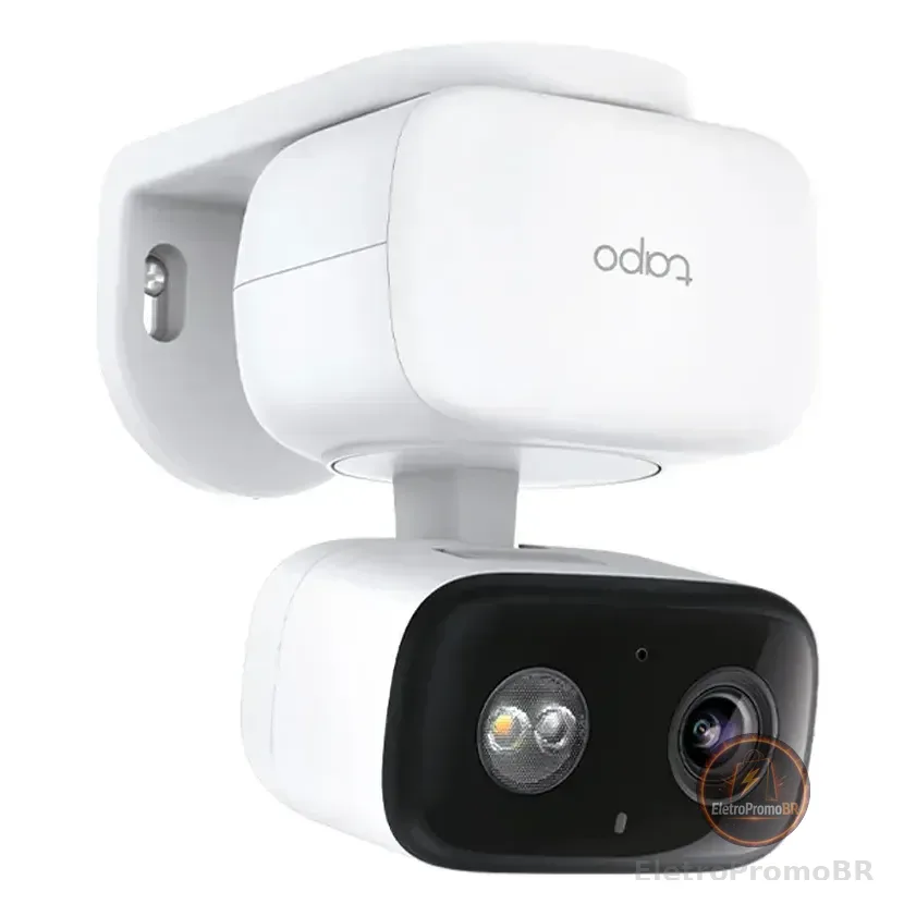 Tp-link Tapo C206 Câmera De Segurança Wifi 1080p 360° Ip65 Interna Externa Branco