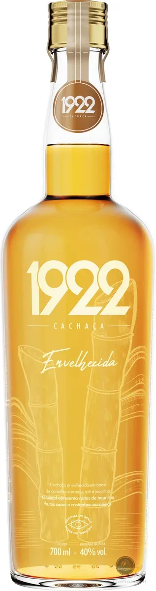 Cachaça 1922 Envelhecida 700ml