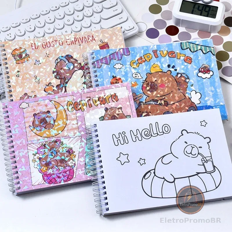 Livro de Desenho de Quadrinhos para Crianças 48 Páginas