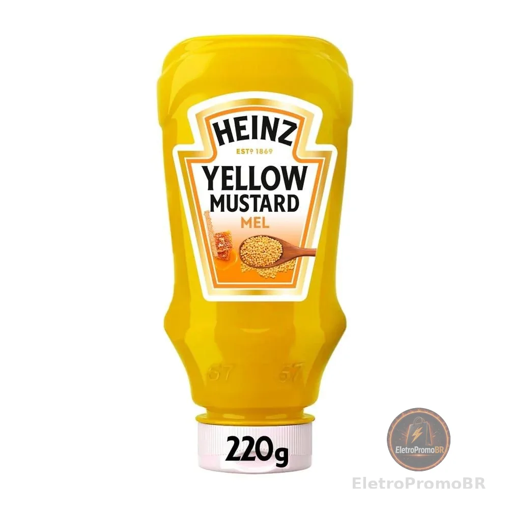 Heinz Mostarda Amarela com Mel 220G