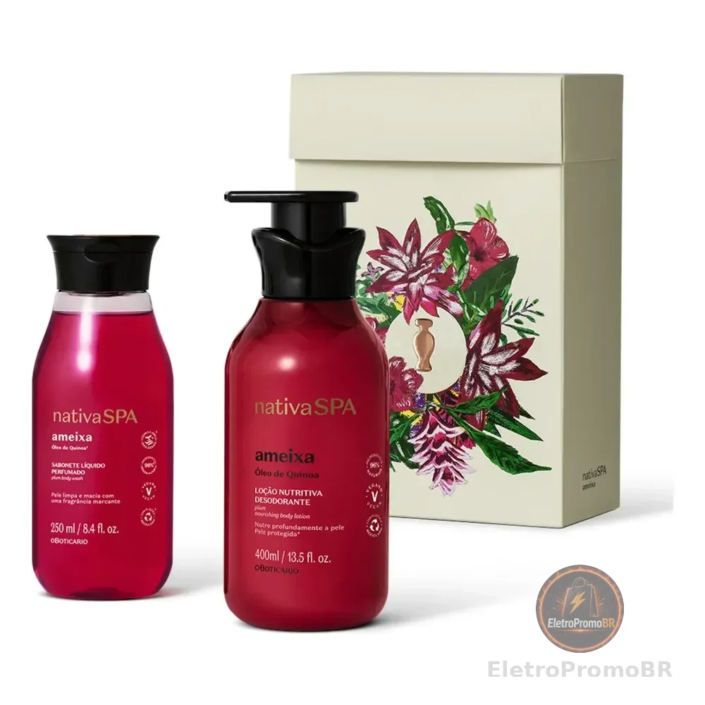 O Boticário Nativa Spa Ameixa Kit Presente