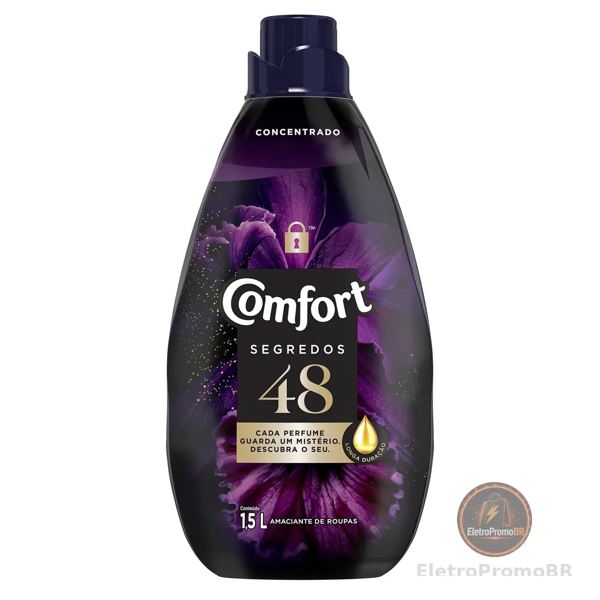 Comfort Amaciante Concentrado 48 Segredos 1,5L