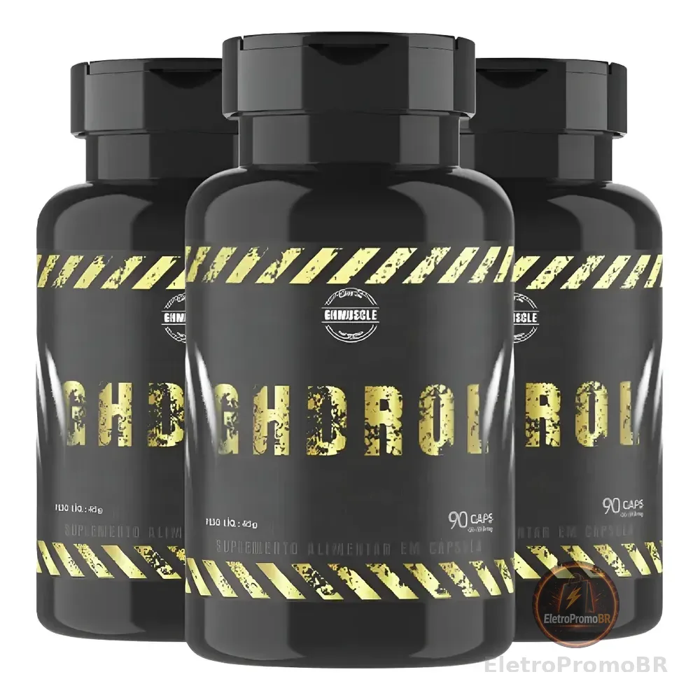 3 Gh Drol - Ghmuscle Sem Sabor