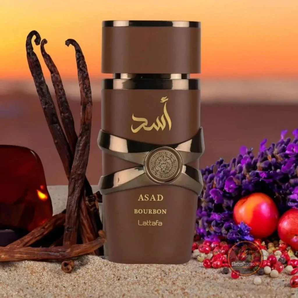 Perfume Asad Bourbon Eau de Parfum Brown 100ml