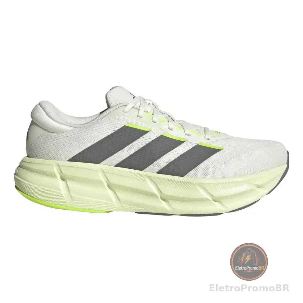 Tênis De Corrida Masculino Questar 4 adidas Branco Lisa 40 Br