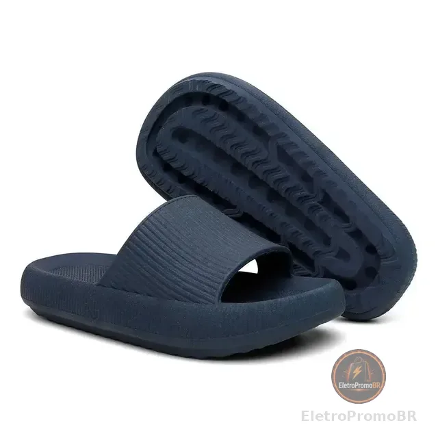 Chinelo Nuvem Ergonômico Unissex Slide Flexível Conforto