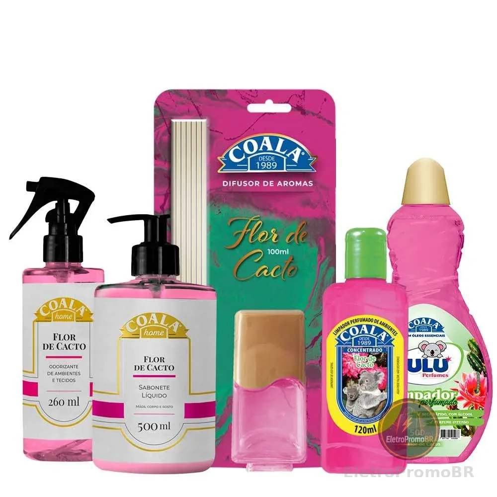 Kit Coala Flor de Cacto
