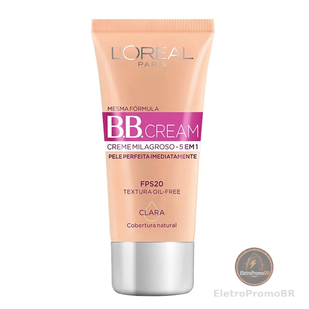 Base BB Cream L'Oréal Paris Dermo Expertise Cor Clara FPS 20, 30ml